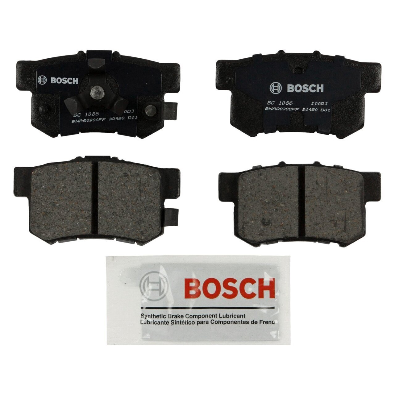 Bosch BC1086 Disc Brake Pad for 2015 Acura RDX 3.5L V6 Gas SOHC