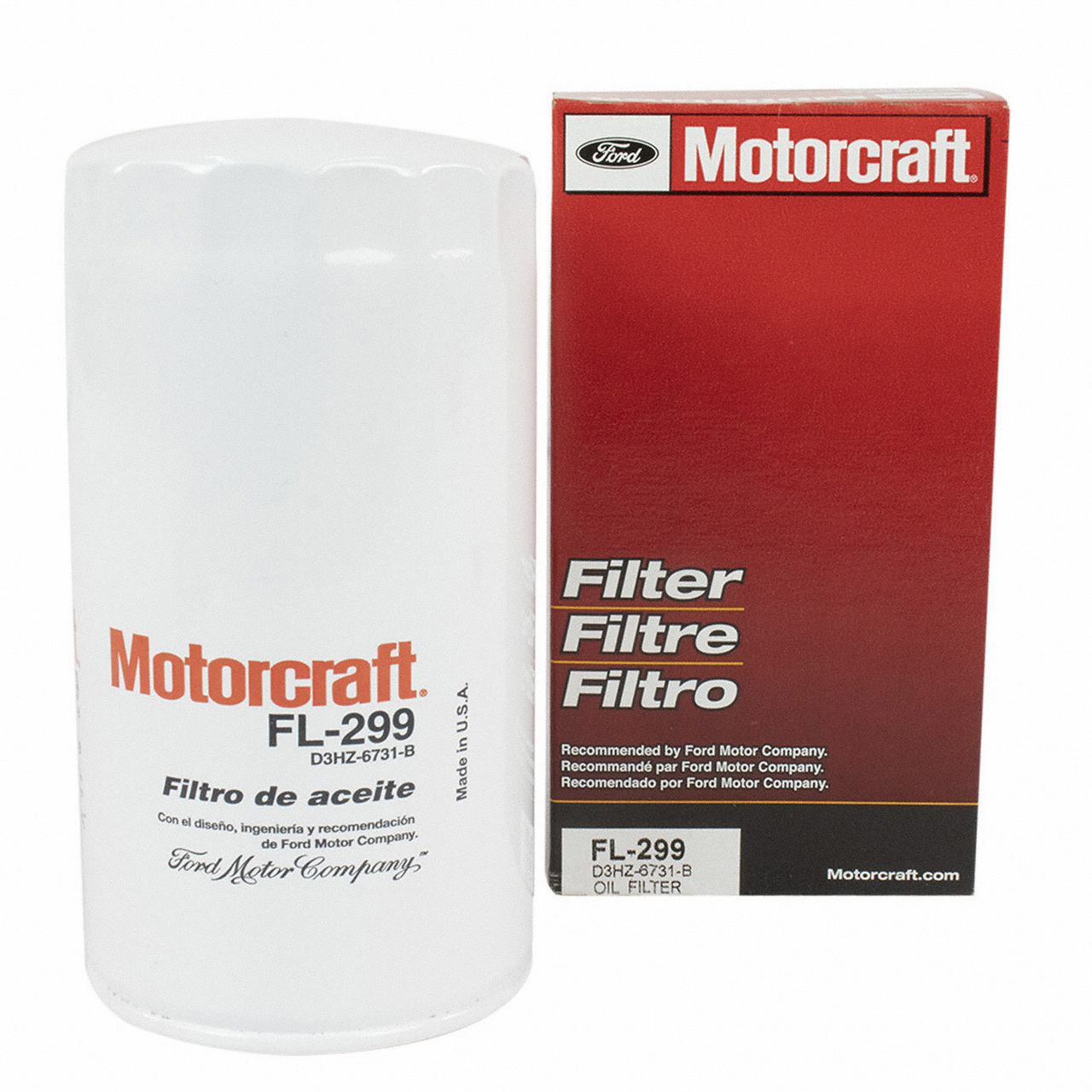 FL299 by MOTORCRAFT - OIL FILTER