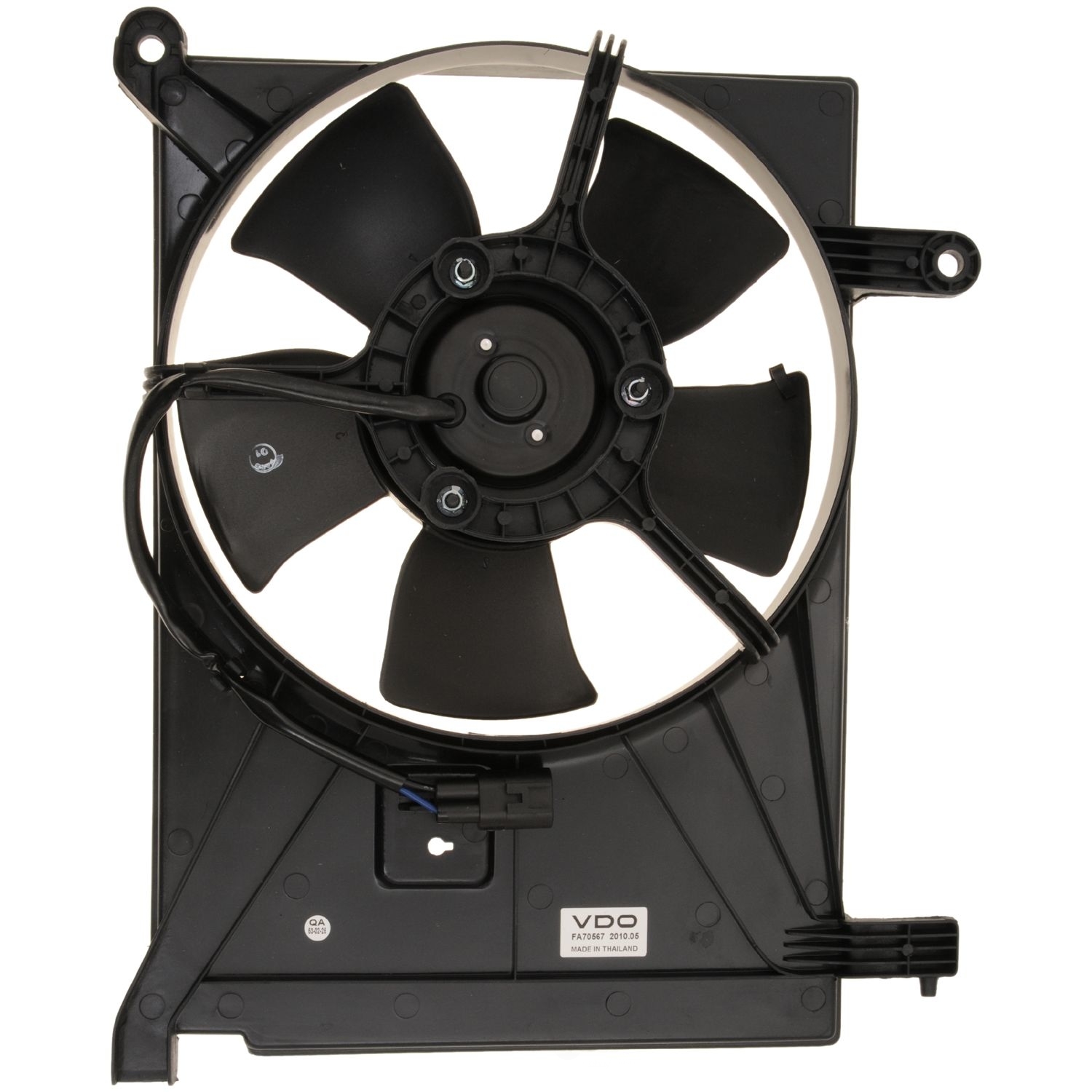 VDO FA70567 A/C Condenser Fan Assembly