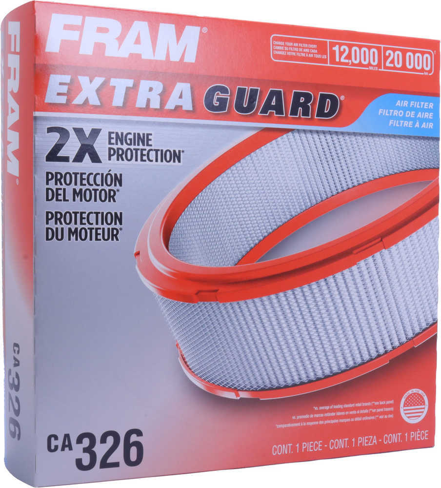 Fram CA326 Air Filter for 1987 GMC R3500