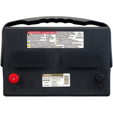 Vehicle Battery-42 Month Warranty High Reserve ACDelco 65GHR